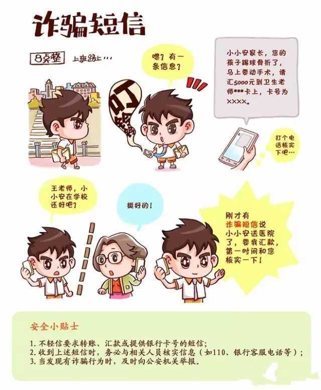組小漫畫(huà)讓你秒變網(wǎng)絡(luò)安全達(dá)人"